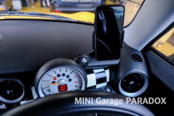 R系ミニ用スマートフォンホルダー入荷！ | MINI GARAGE PARADOX
